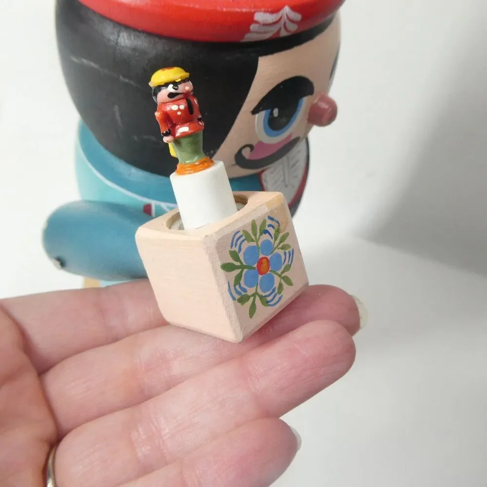 Original Perzy House of Tyrol Nutcracker Wooden Handpainted Austria